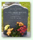 Audrey`s Headstone in St. Keverne Churchyard